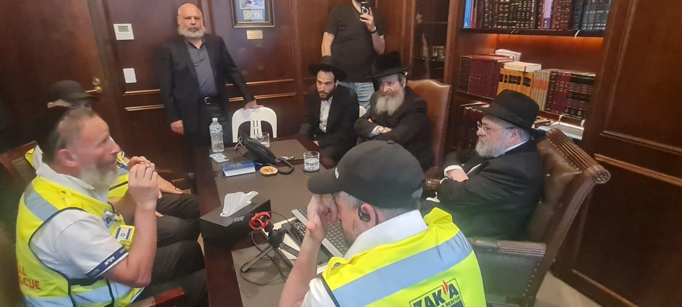 הגה"צ רבי שלמה קאהן בביקור בסידני