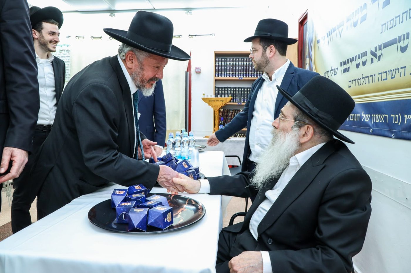 חנוכת הבית בישיבת אורחות חיים