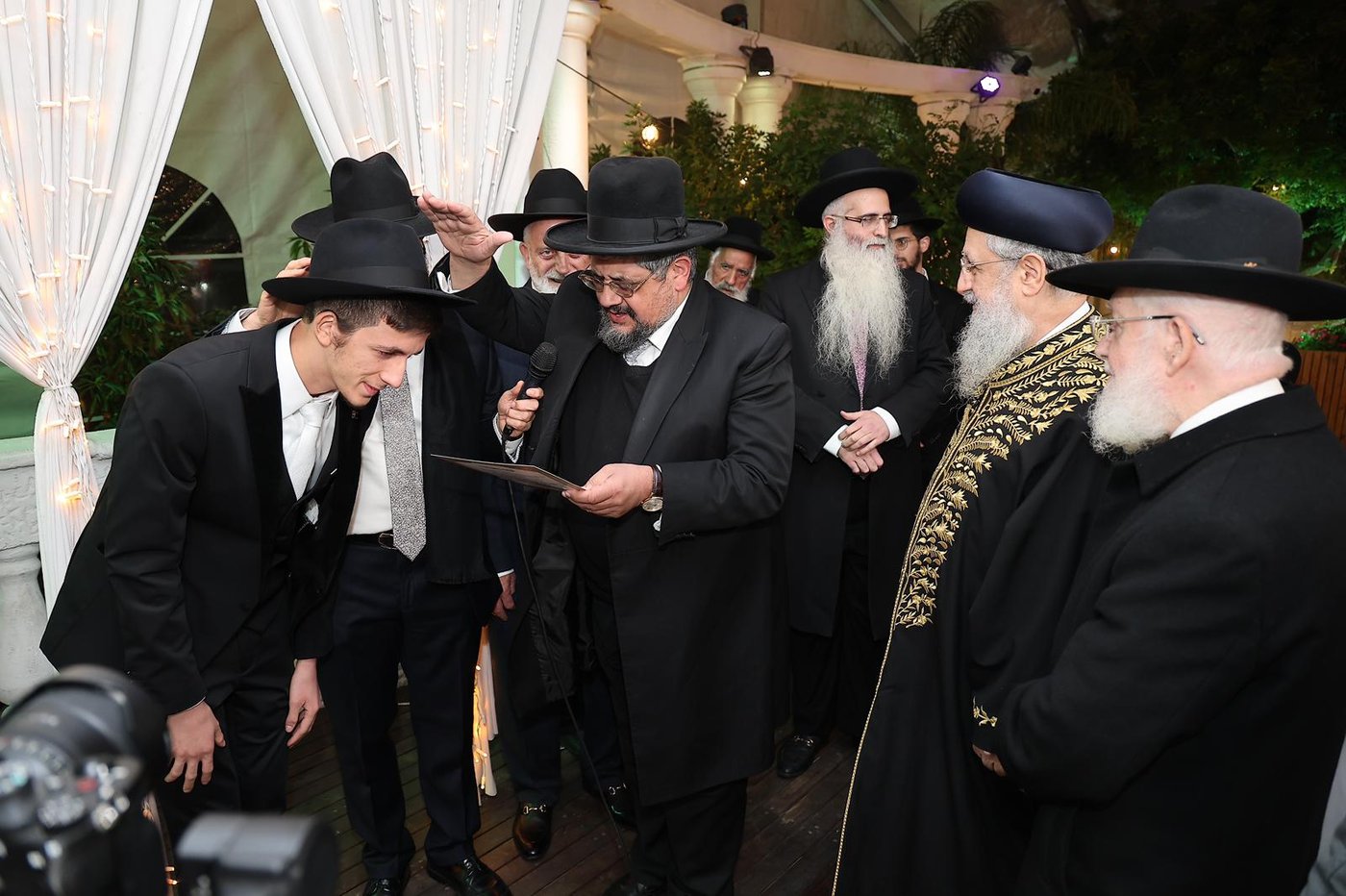 שמחת נישואי נכד הגר”מ מאזוז זצ"ל