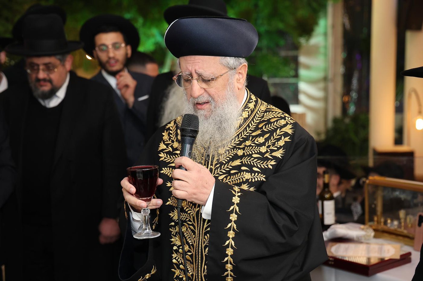 שמחת נישואי נכד הגר”מ מאזוז זצ"ל