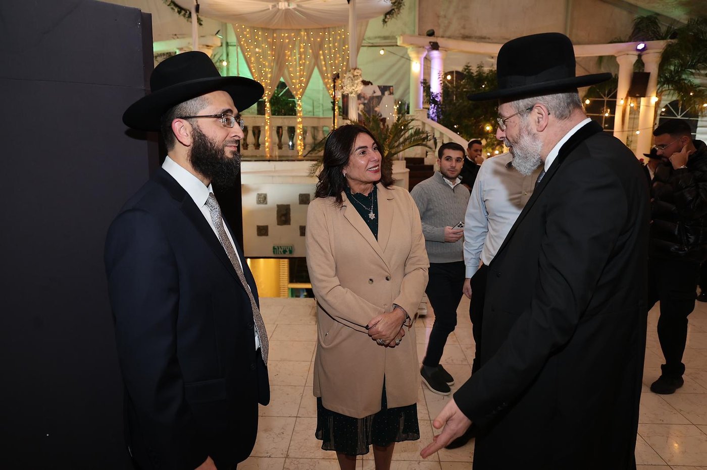 שמחת נישואי נכד הגר”מ מאזוז זצ"ל