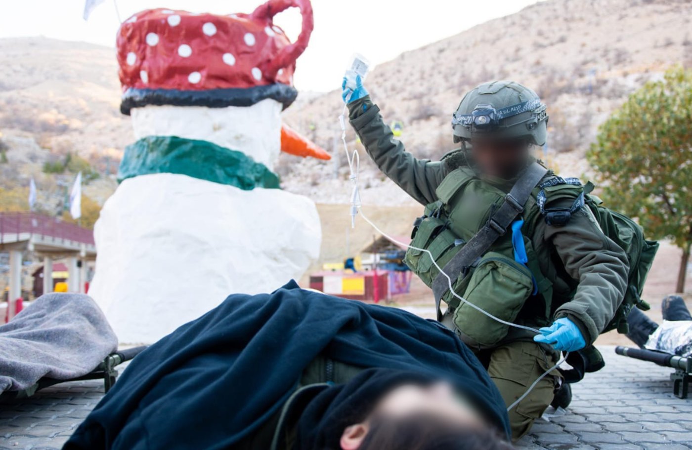 תיעוד ממהלך התרגיל