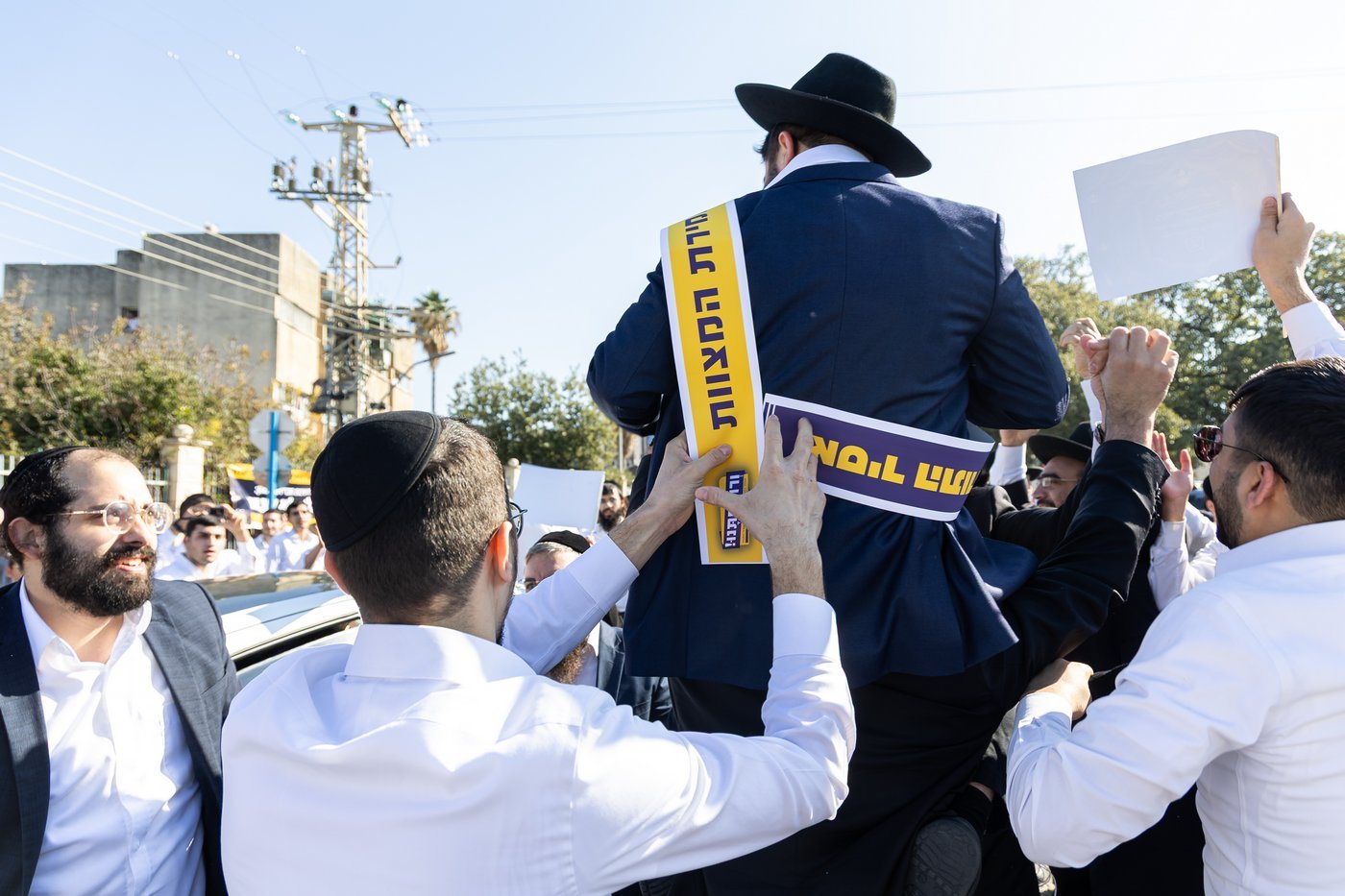 קבלת פנים לאסיר יונתן כהן