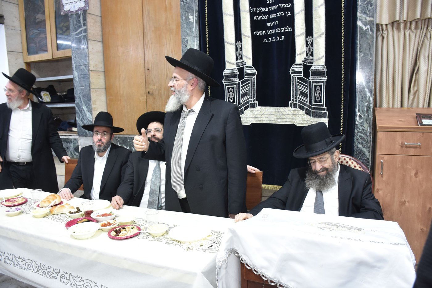 מסיבת חנוכה בישיבת תורת דוד