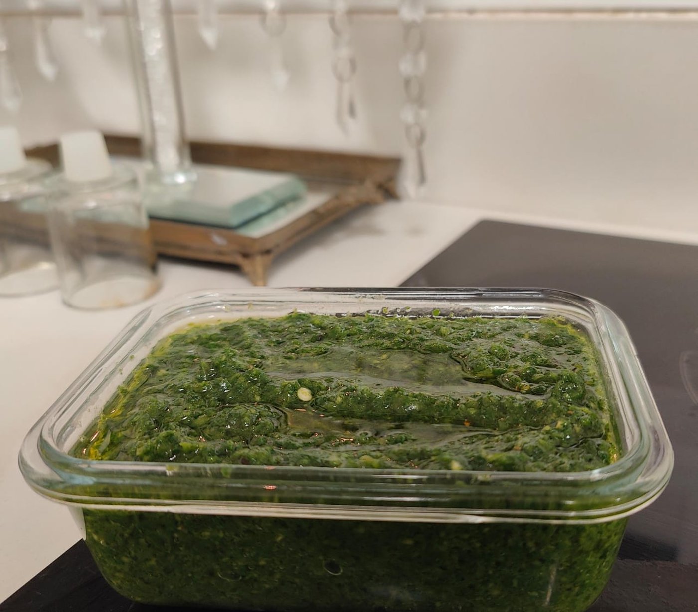 משתבח במקרר עם הימים. מטבל ירוק