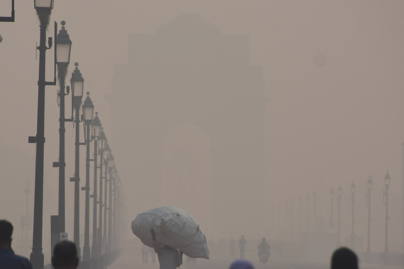 זיהום אוויר בניו דלהי - הודו