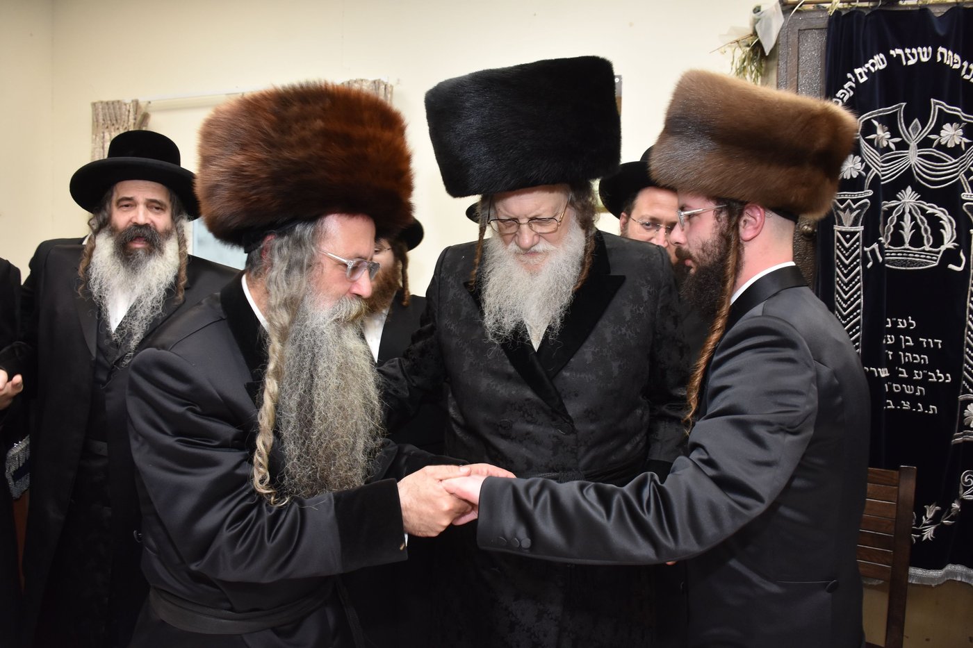 שמחת התנאים בחצה"ק שאץ - בישטינא - מעליץ - מודזיץ - אופלע