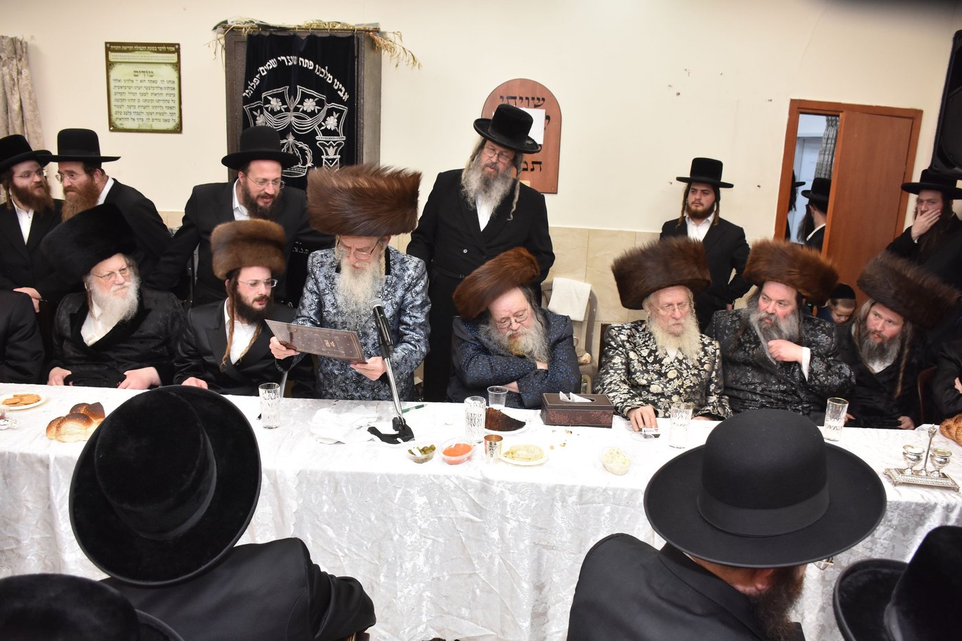 שמחת התנאים בחצה"ק שאץ - בישטינא - מעליץ - מודזיץ - אופלע