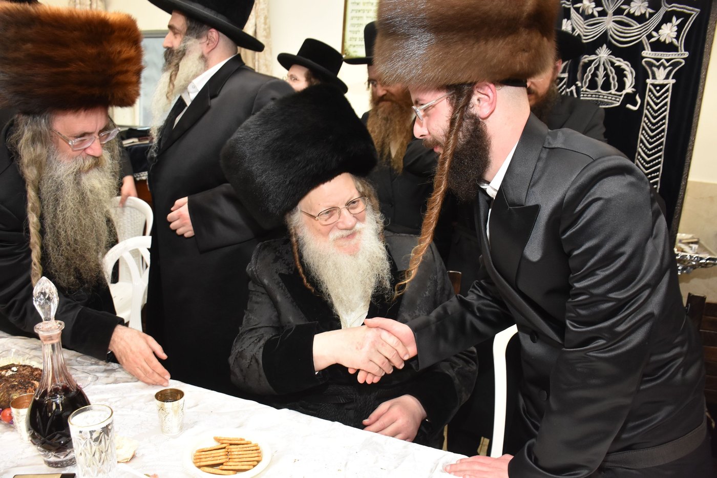 שמחת התנאים בחצה"ק שאץ - בישטינא - מעליץ - מודזיץ - אופלע