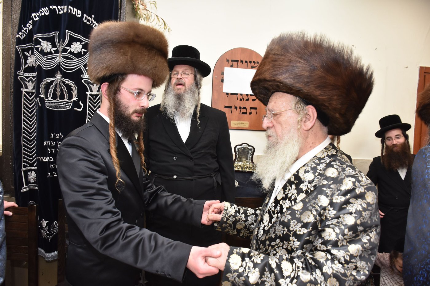 שמחת התנאים בחצה"ק שאץ - בישטינא - מעליץ - מודזיץ - אופלע