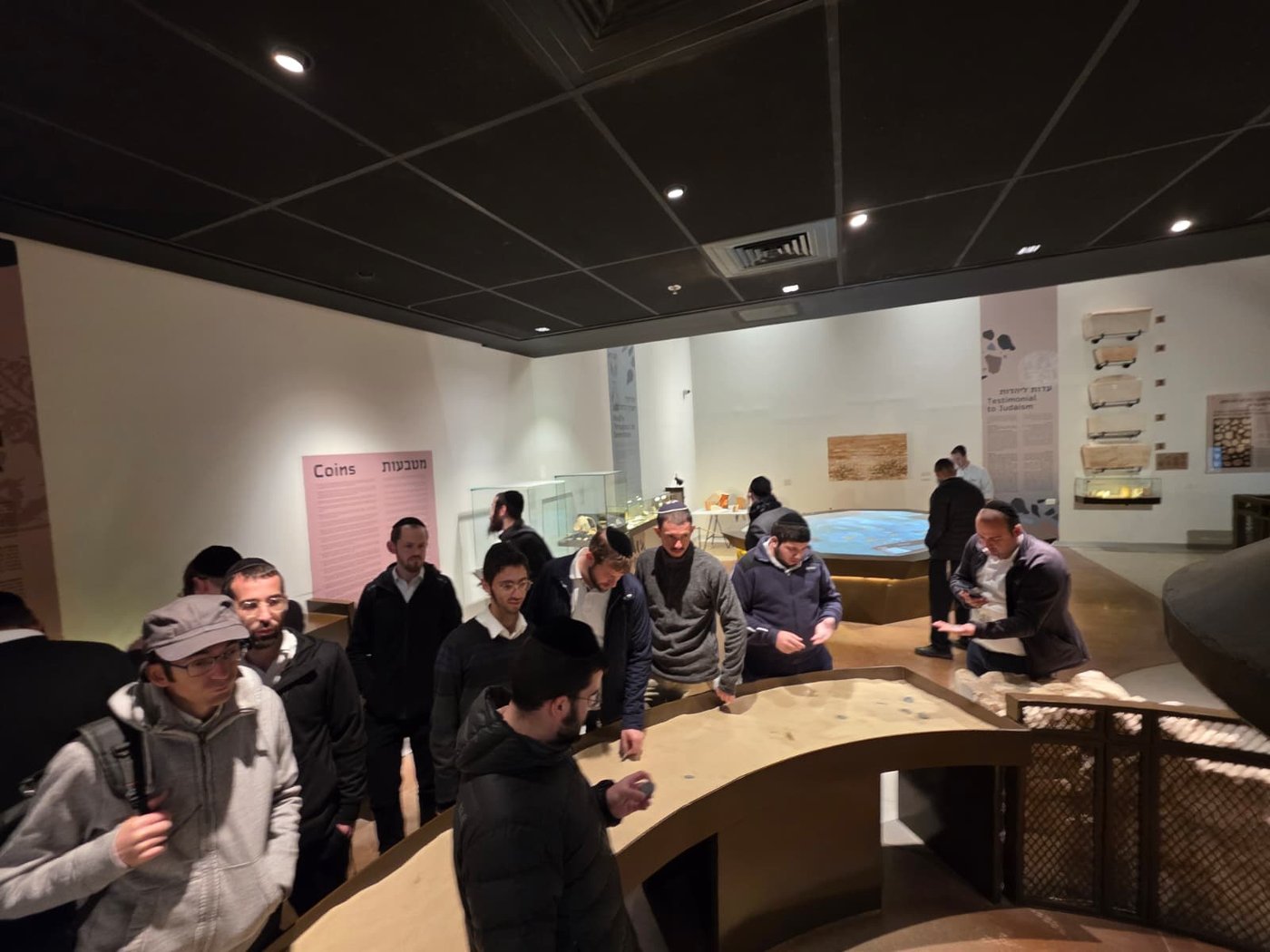 הביקור במוזיאון מורשת החשמונאים במודיעין