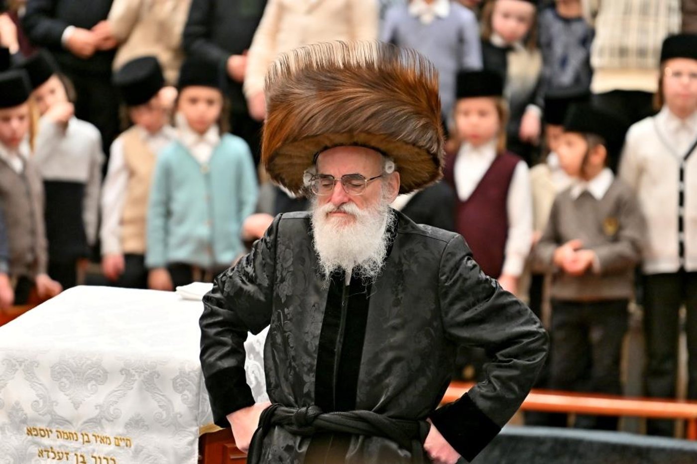 חנוכה בחצה"ק ויזניץ