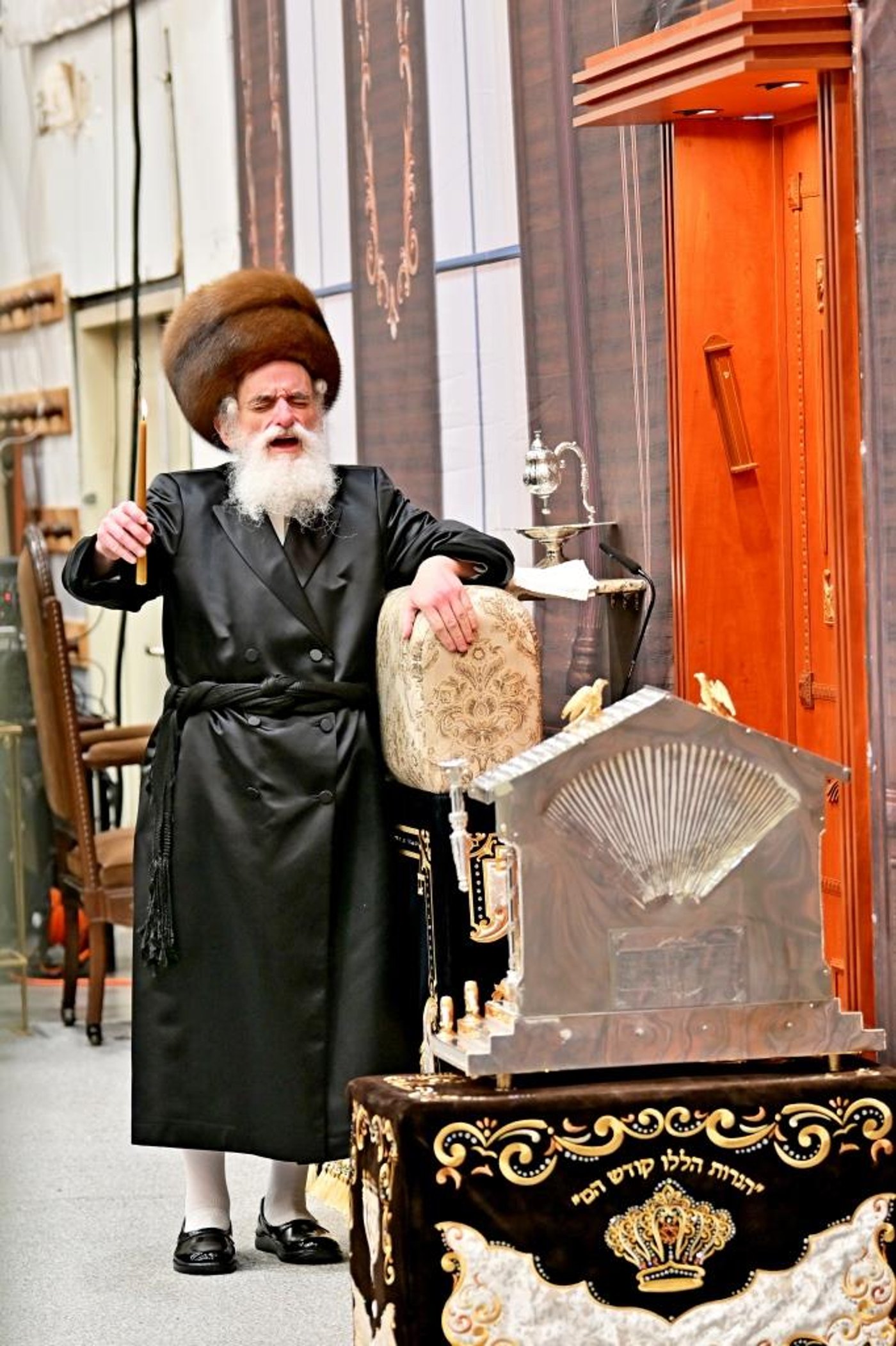 חנוכה בחצה"ק ויזניץ