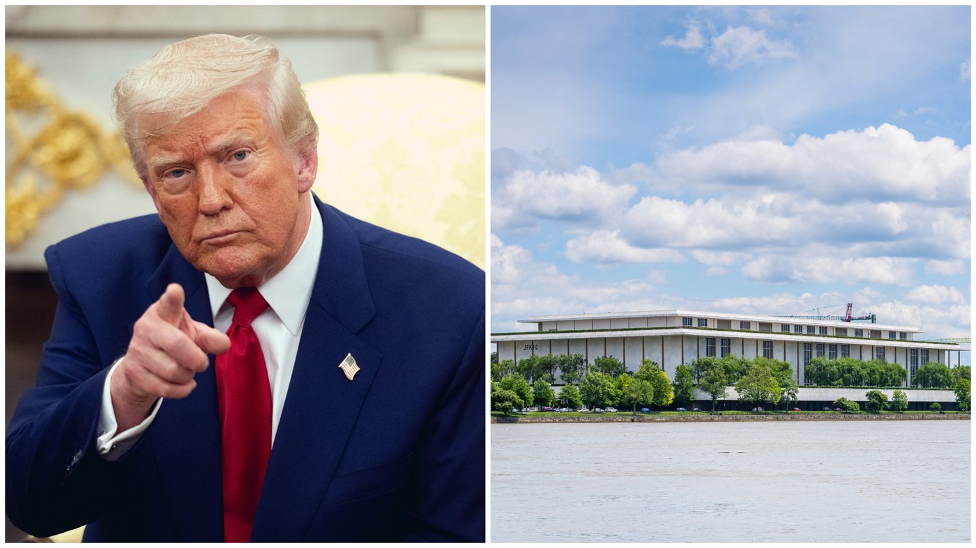 מרכז ג'ון פ. קנדי לאמנויות הבמה - טראמפ