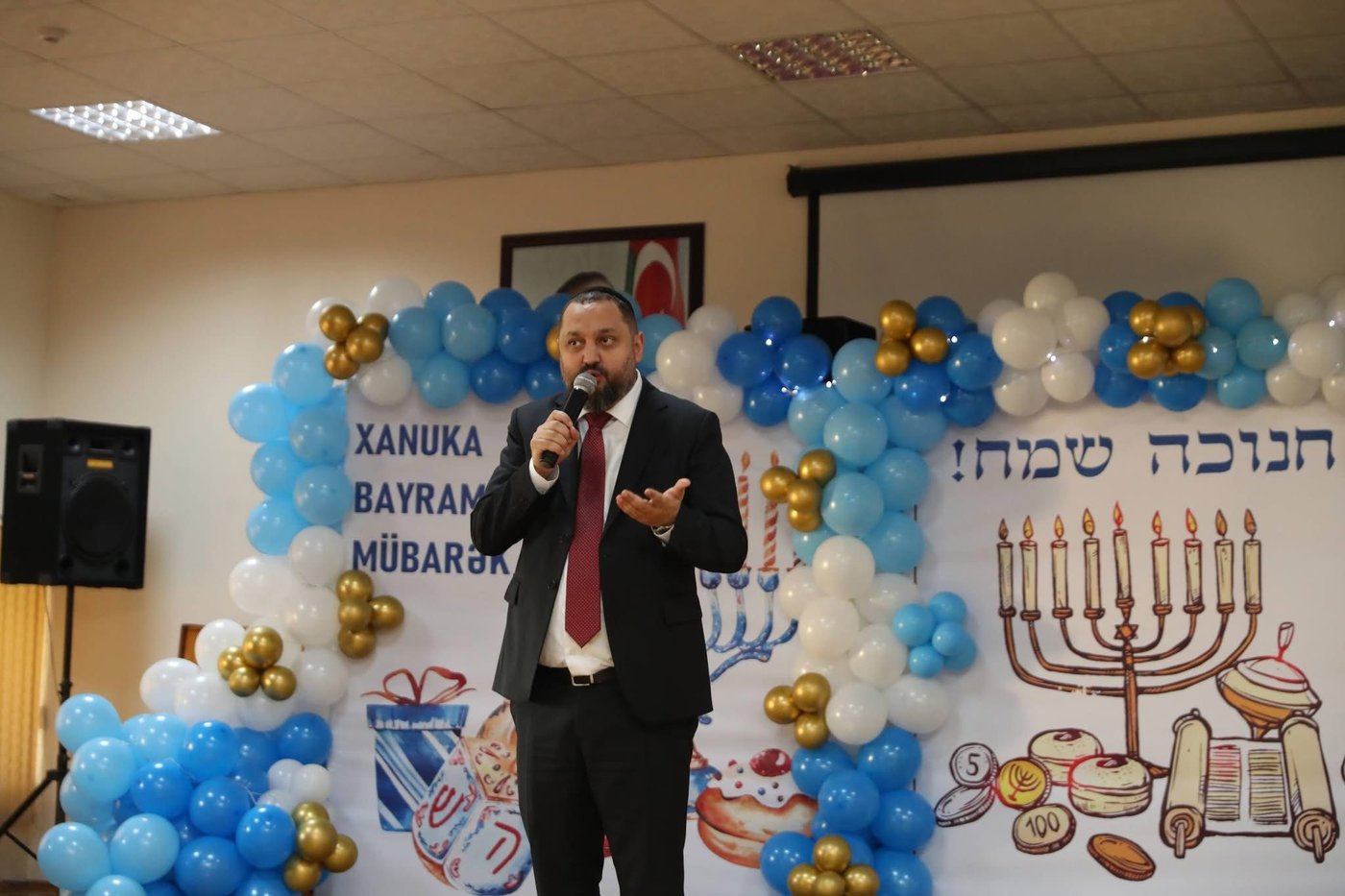 מסיבת חנוכה באזרבייג'ן