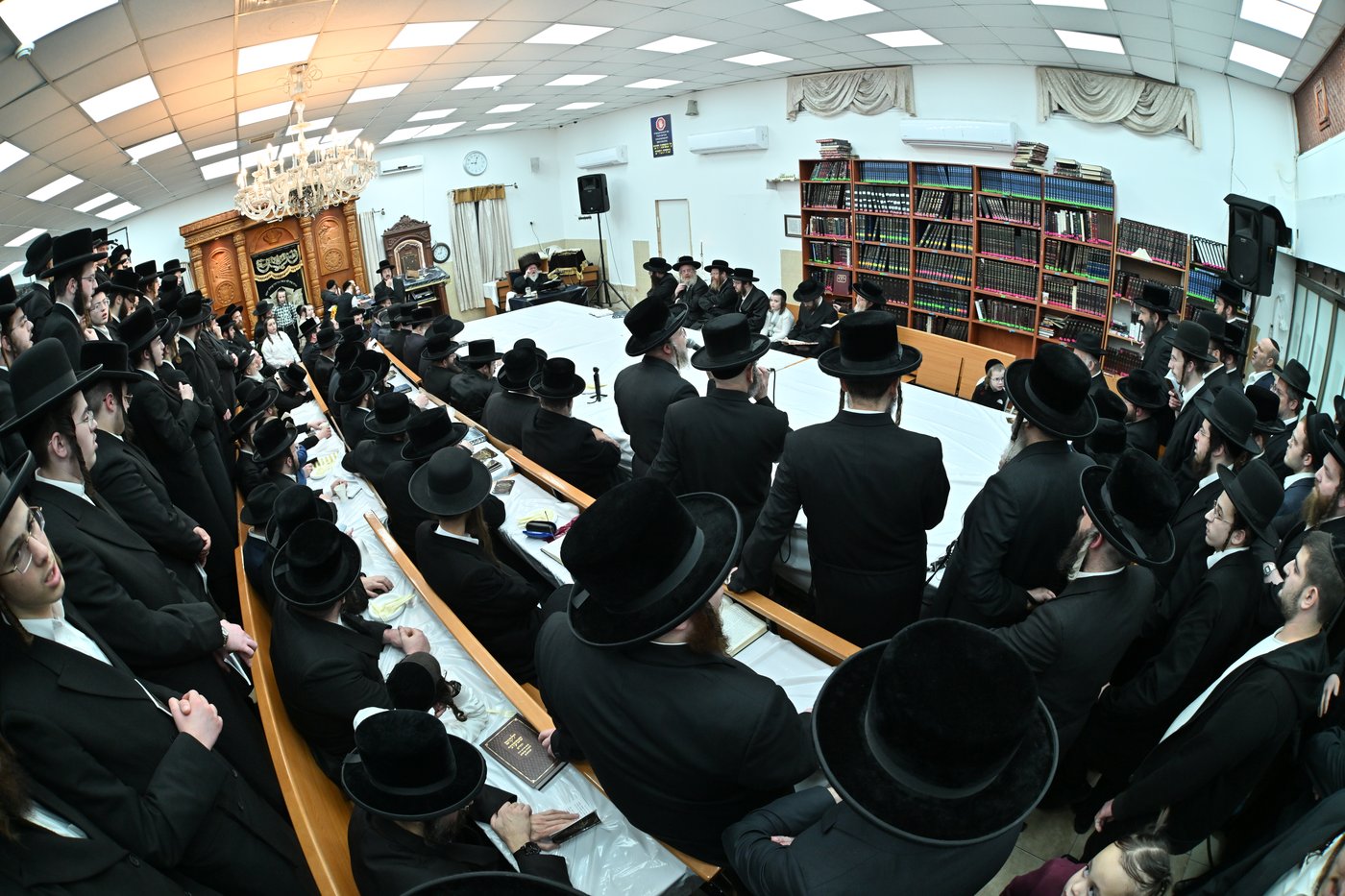 חנוכה בחצה"ק סאסוב