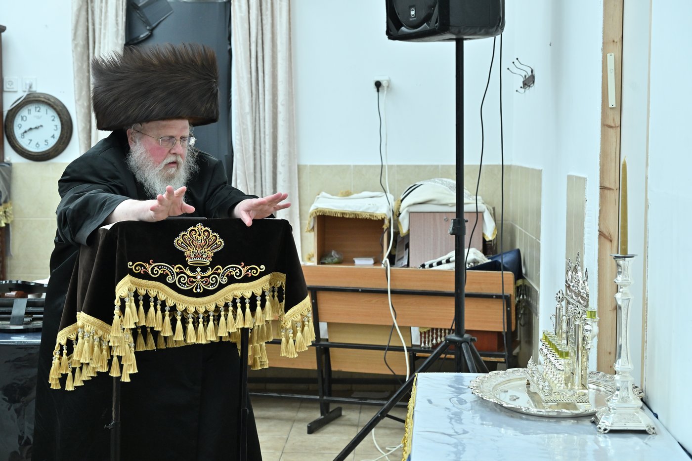 חנוכה בחצה"ק סאסוב