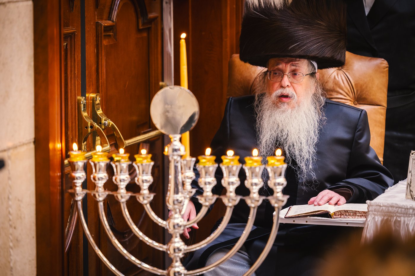 חנוכה בחצה"ק טאהש