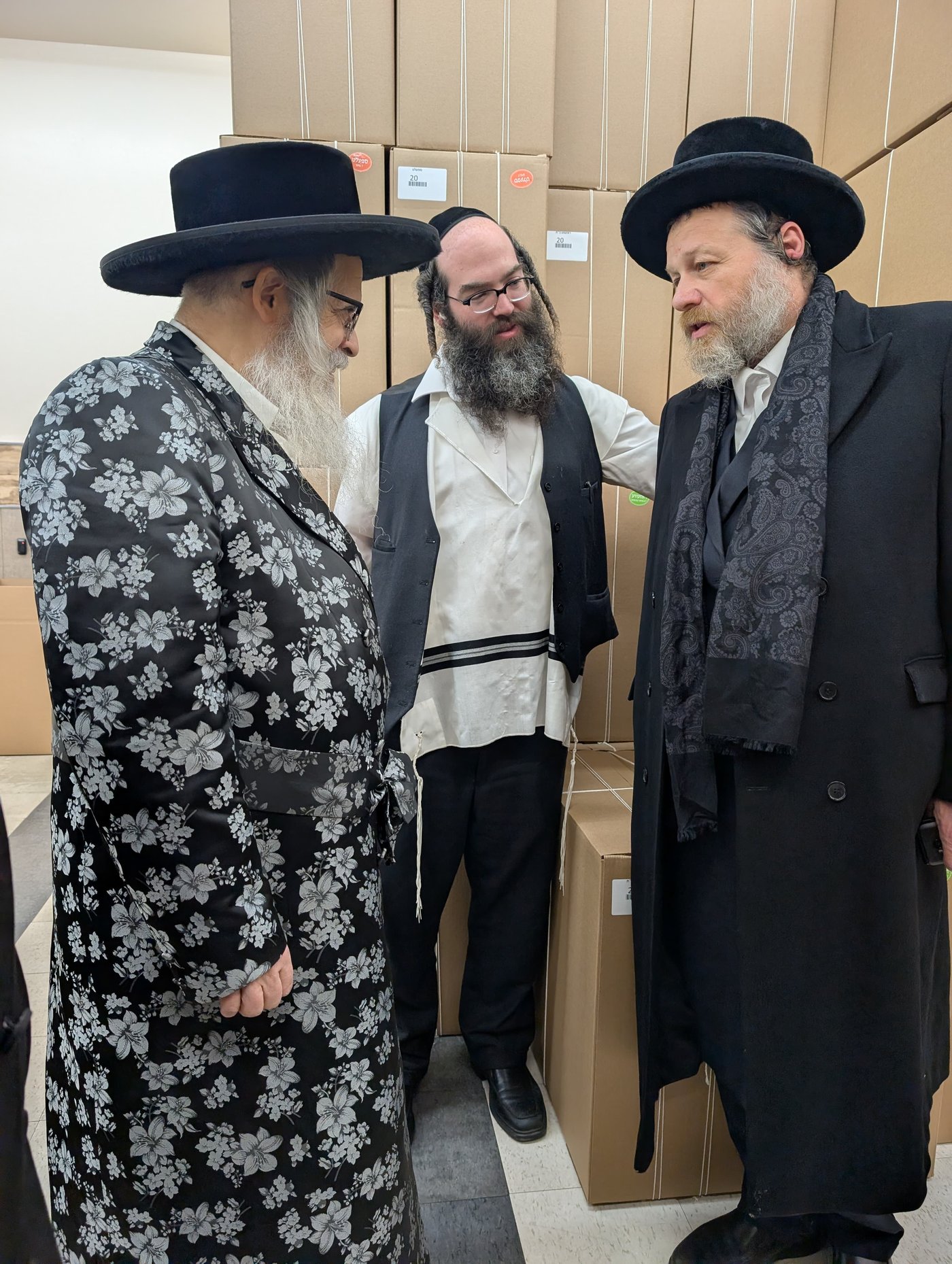 הרב חיים ברוין אצל האדמו"ר מסאטמר 