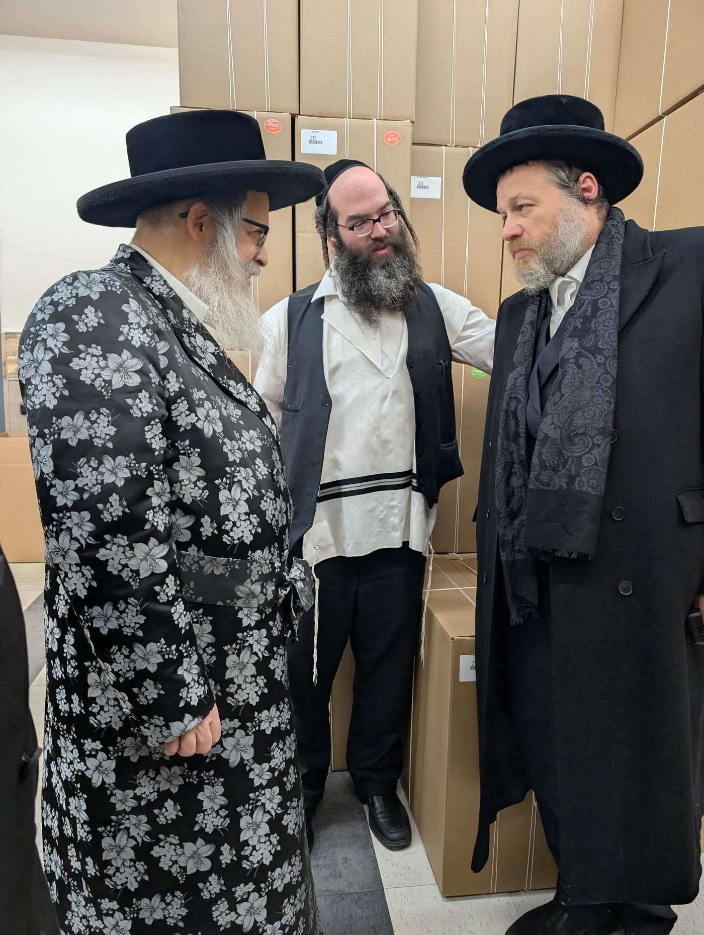 הרב חיים ברוין אצל האדמו"ר מסאטמר 