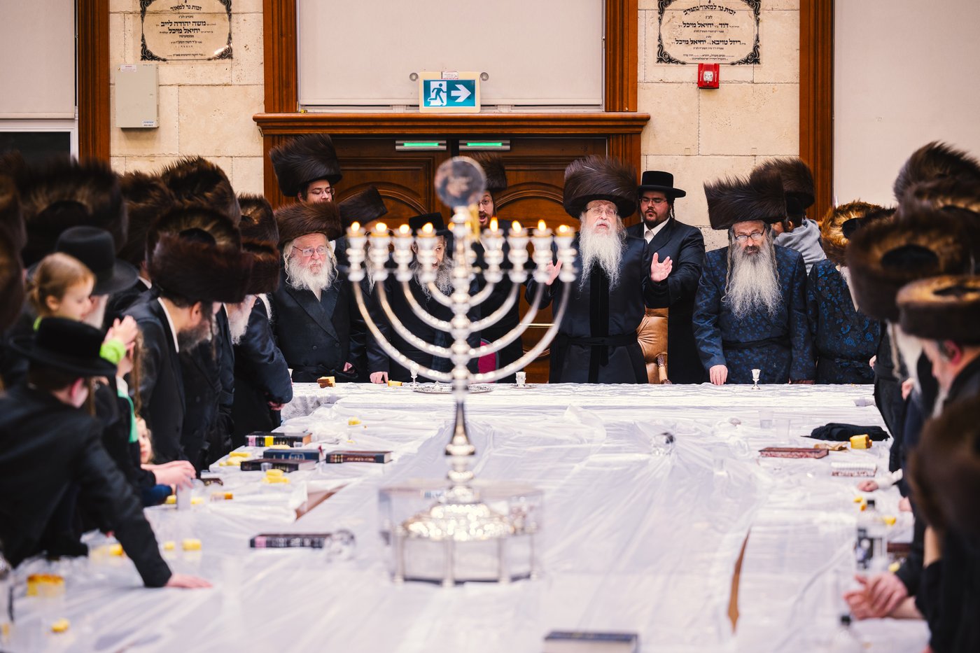 חנוכה בחצה"ק טאהש