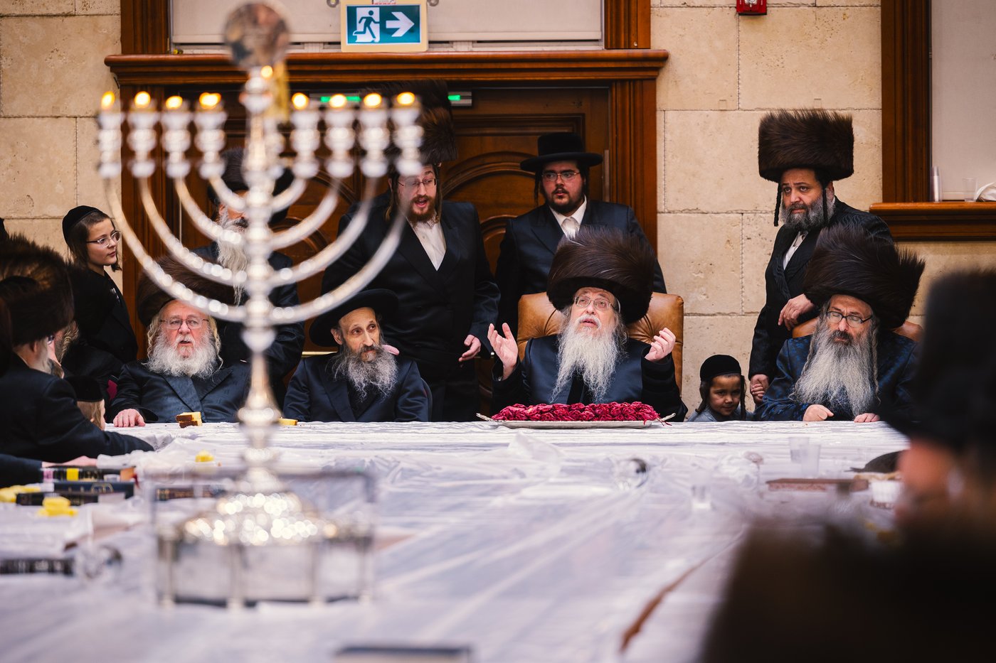 חנוכה בחצה"ק טאהש