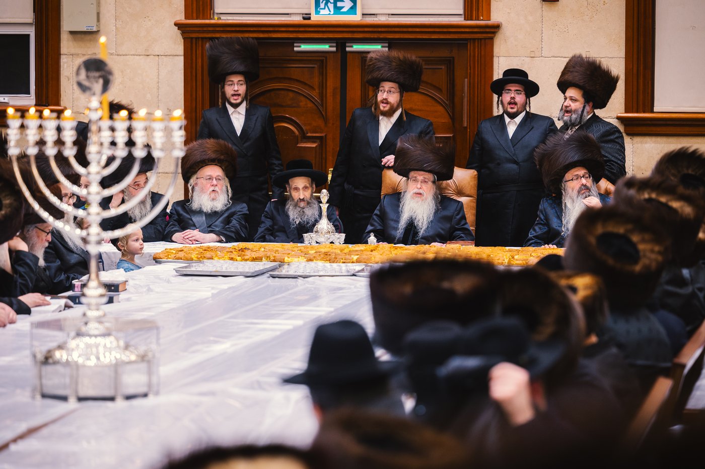 חנוכה בחצה"ק טאהש