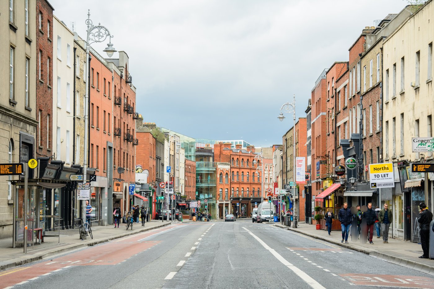 חיים שקטים ורגועים, בינתיים. רחוב בדאבלין, אירלנד