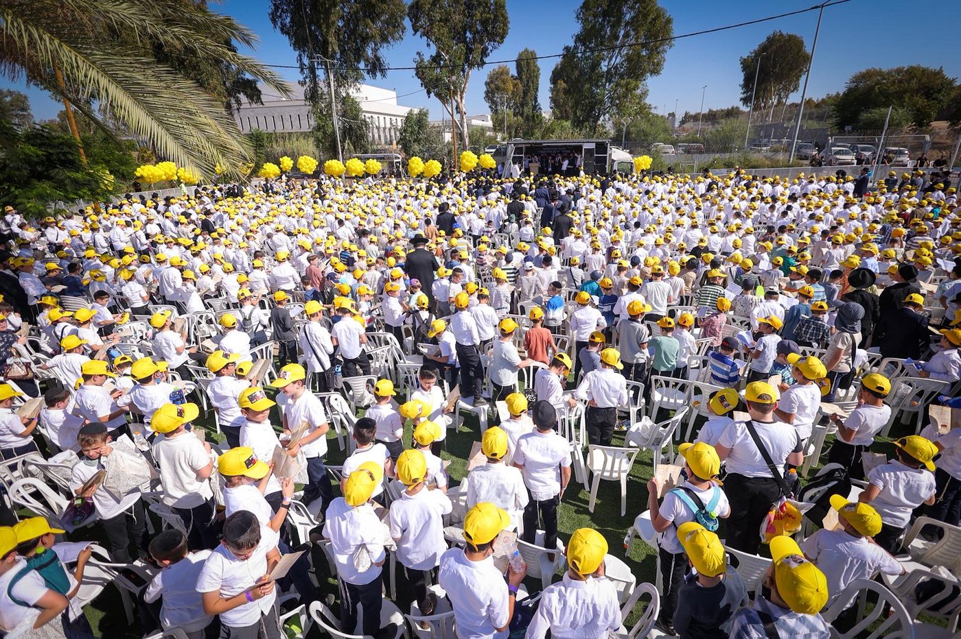 עצרת הילדים מול כלא 10