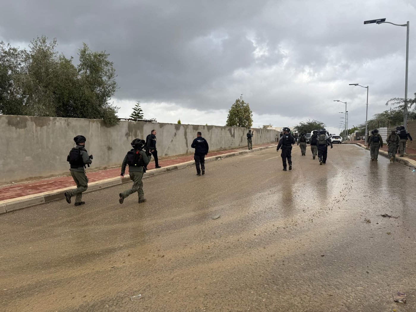 פעילות המשטרה בתראבין