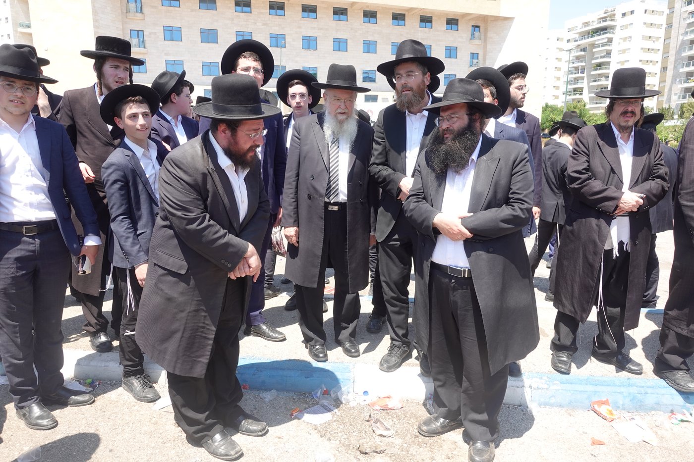 רבני הפלג במחאה בעבר