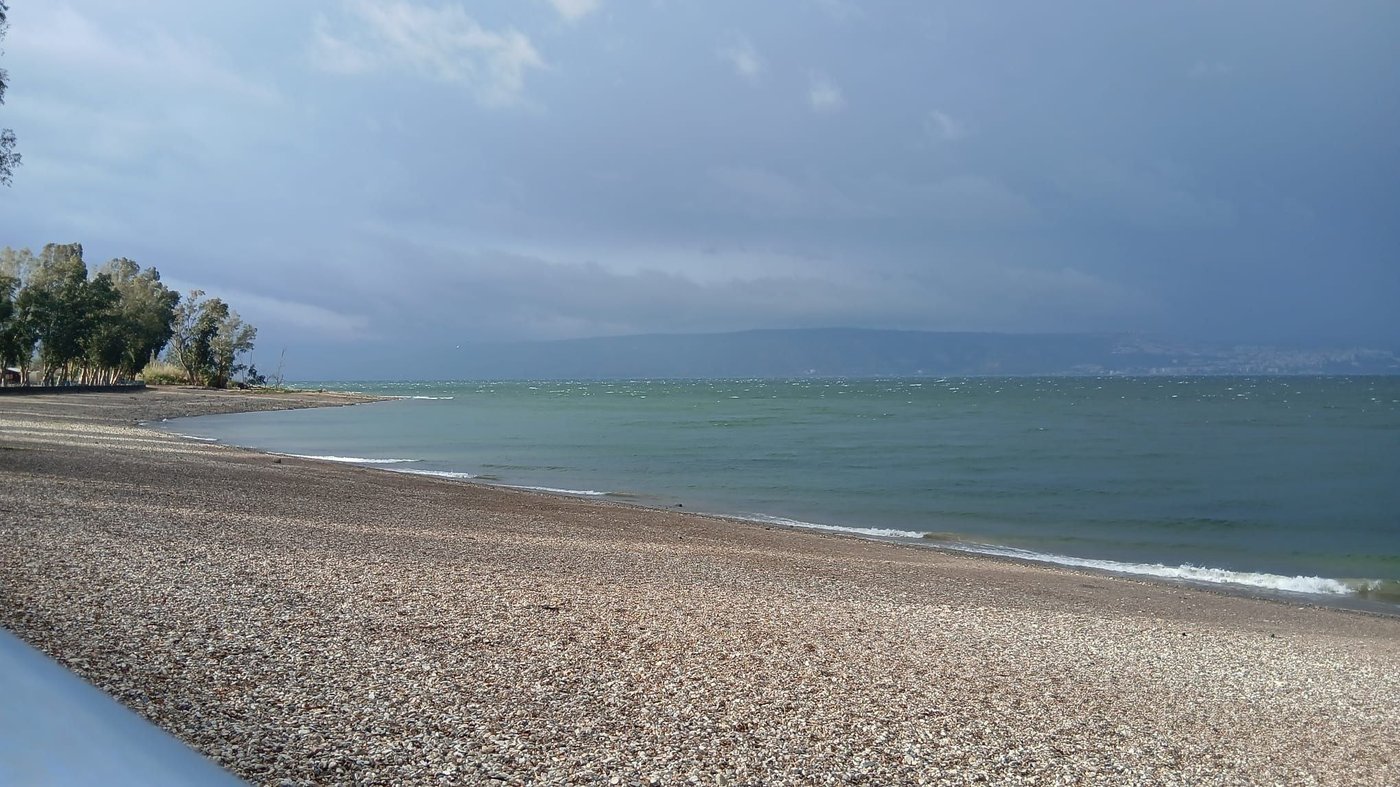 חוף סוסיתא בכנרת, בגשם המבורך