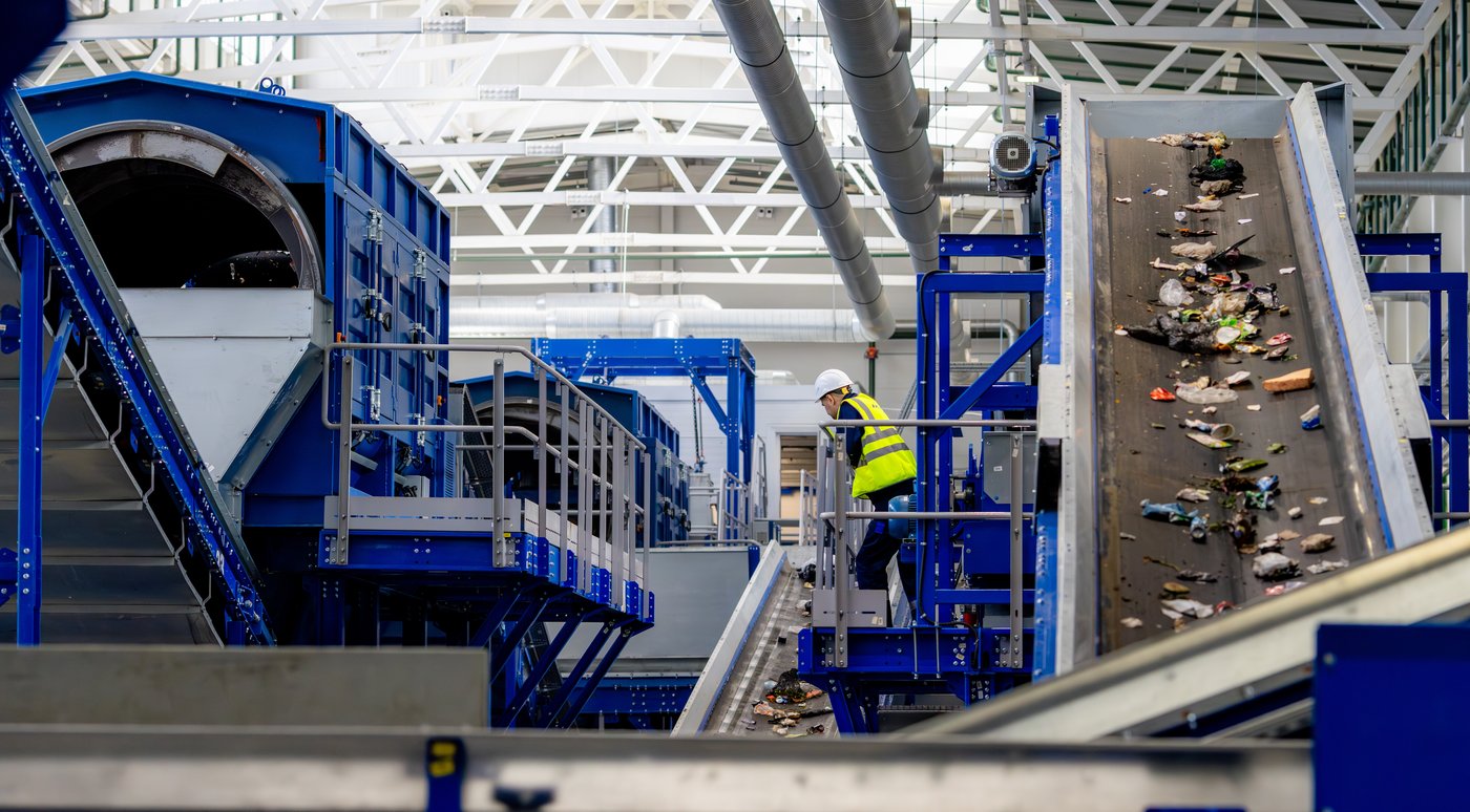 מיון אשפה אוטונומי