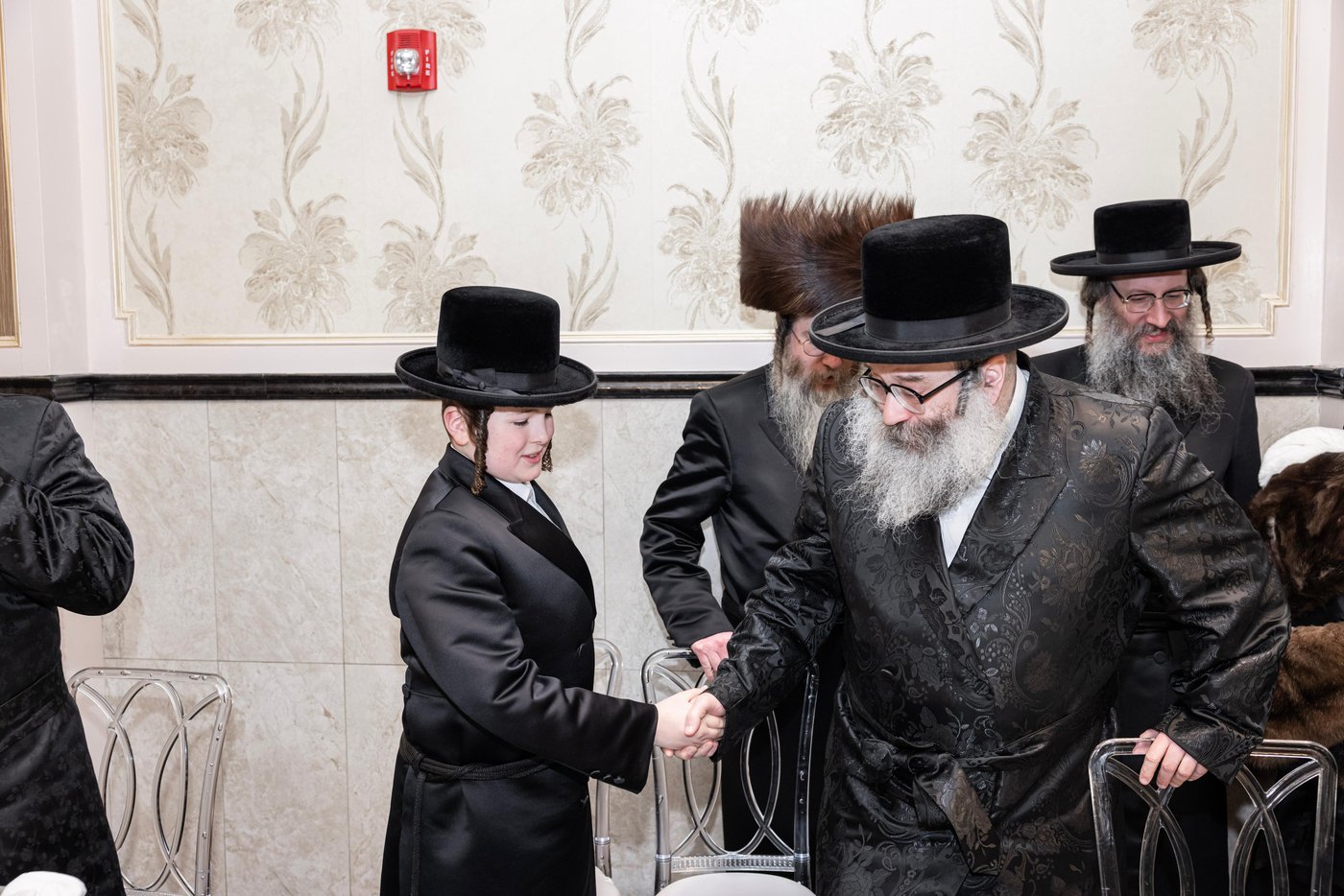 בר מצווה לבן הרב חיים מאיר מרקוביץ