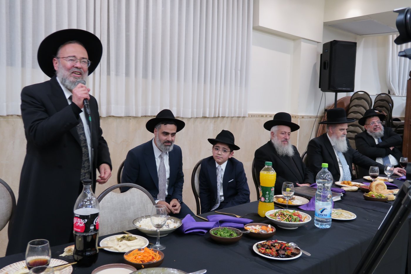 שמחת בר המצווה לנין מרן הגר"ע יוסף זצ"ל