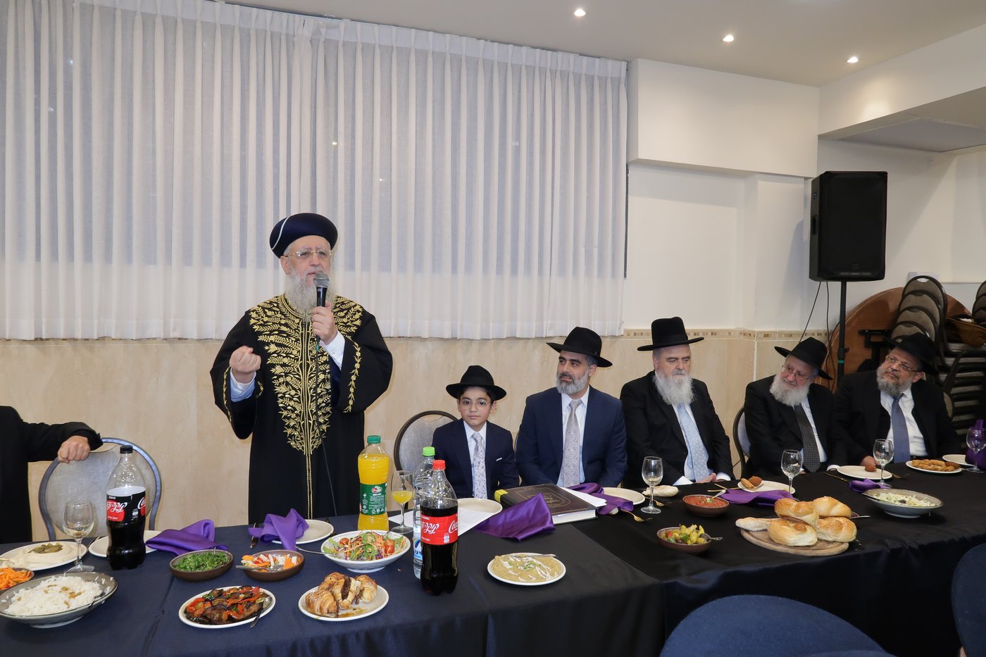 שמחת בר המצווה לנין מרן הגר"ע יוסף זצ"ל