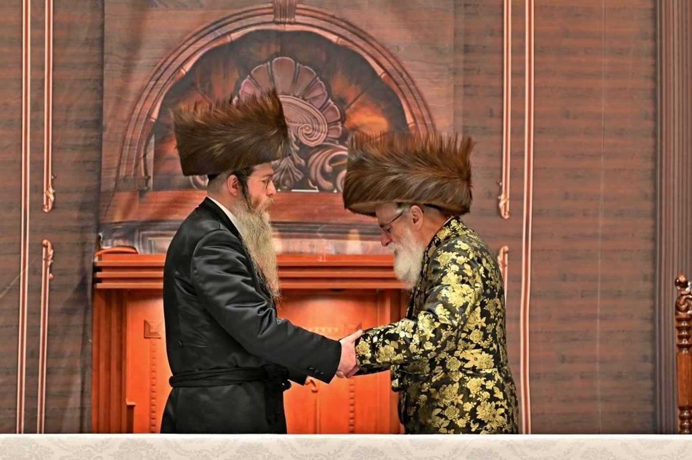 בר מצווה לבן הרב חיים מאיר מרקוביץ, אצל האדמו"ר מויזניץ