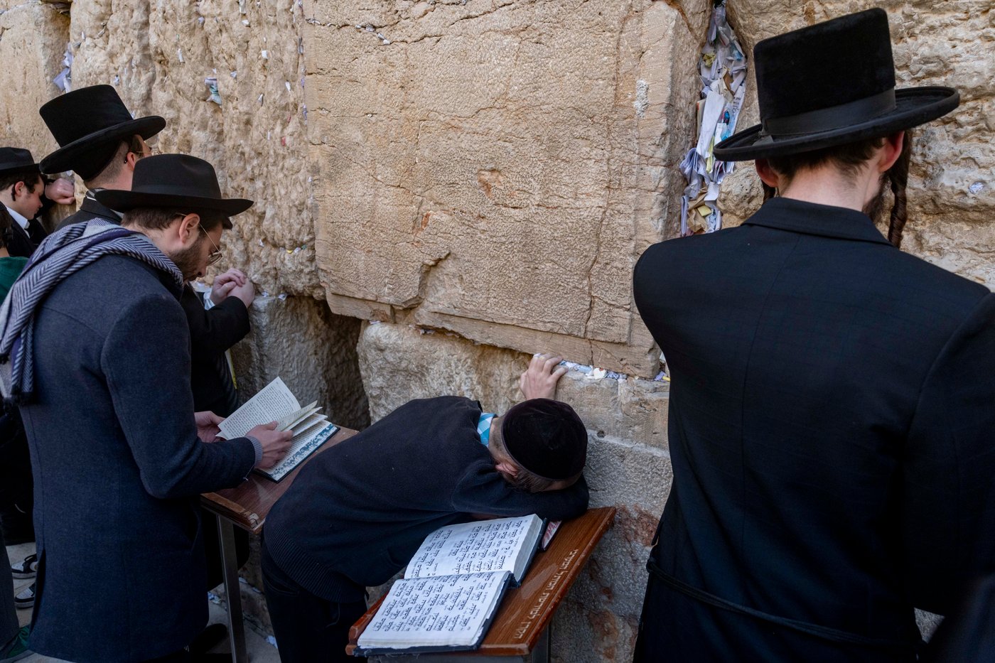 הכותל המערבי, אתמול