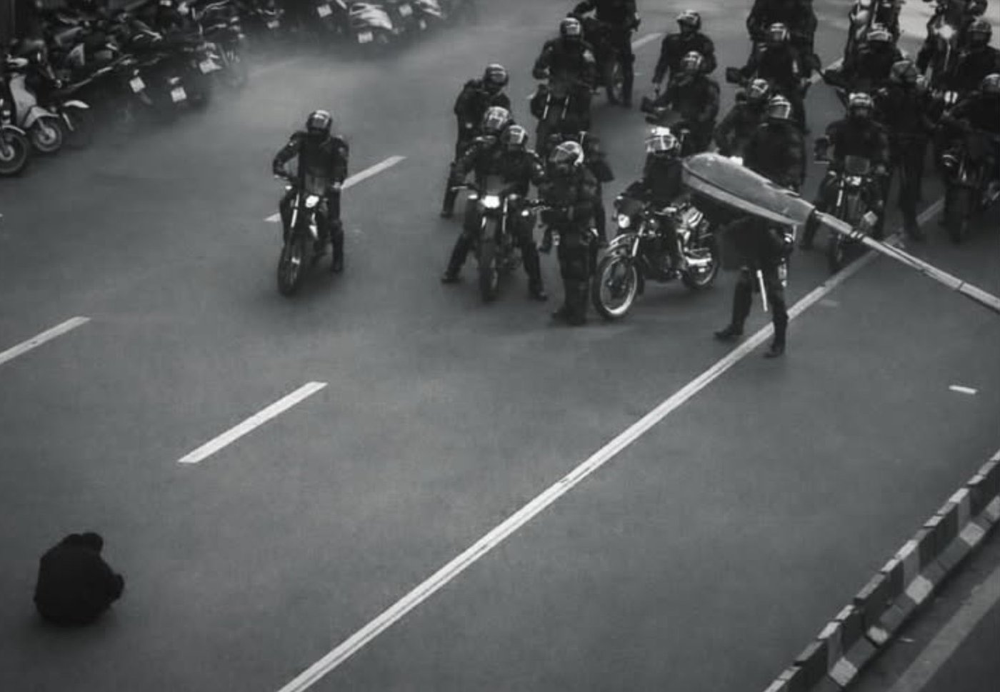 התמונה האייקונית מהמחאות באיראן