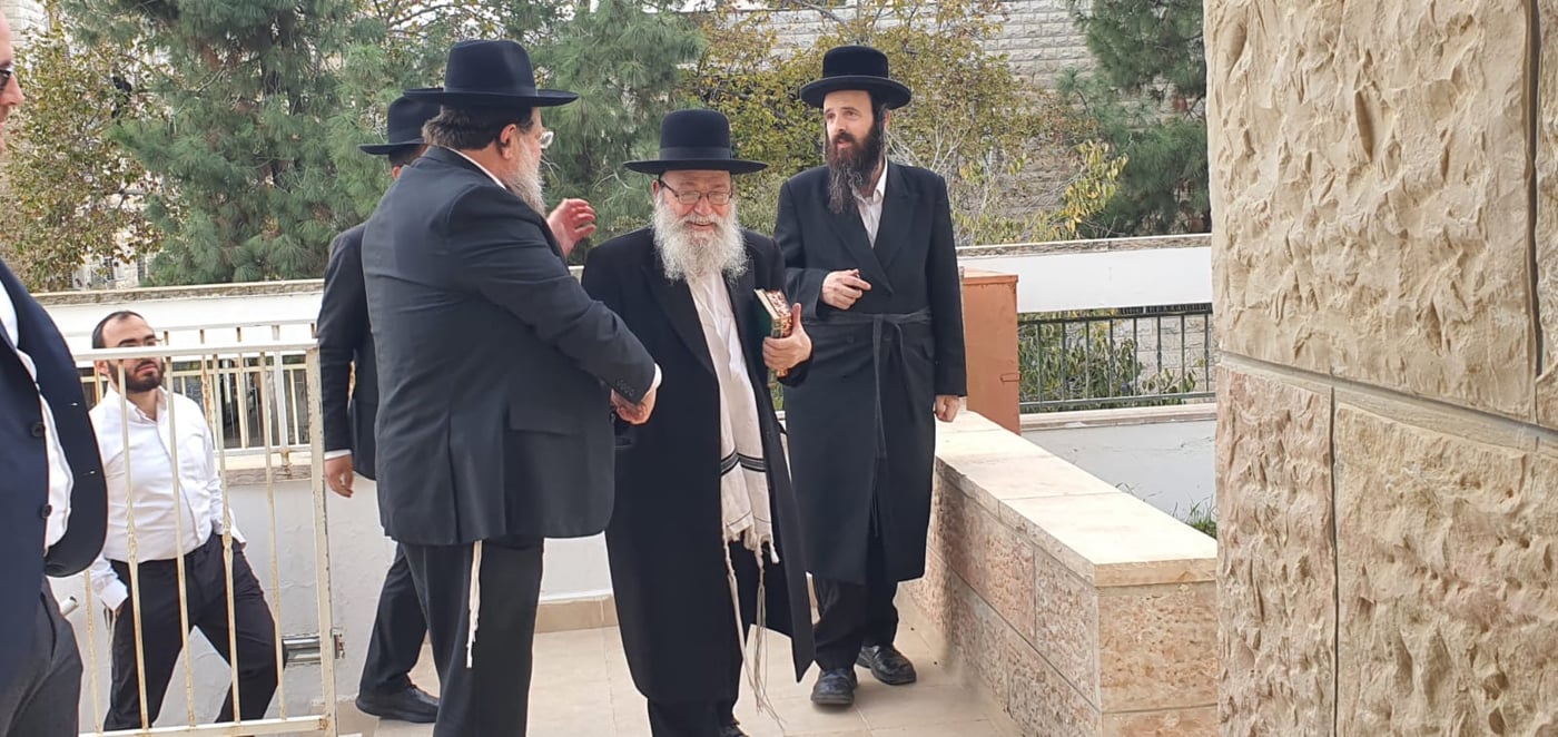 פתיחת בית הדין לממונות ע"י הראשל"צ הגרש"מ עמאר