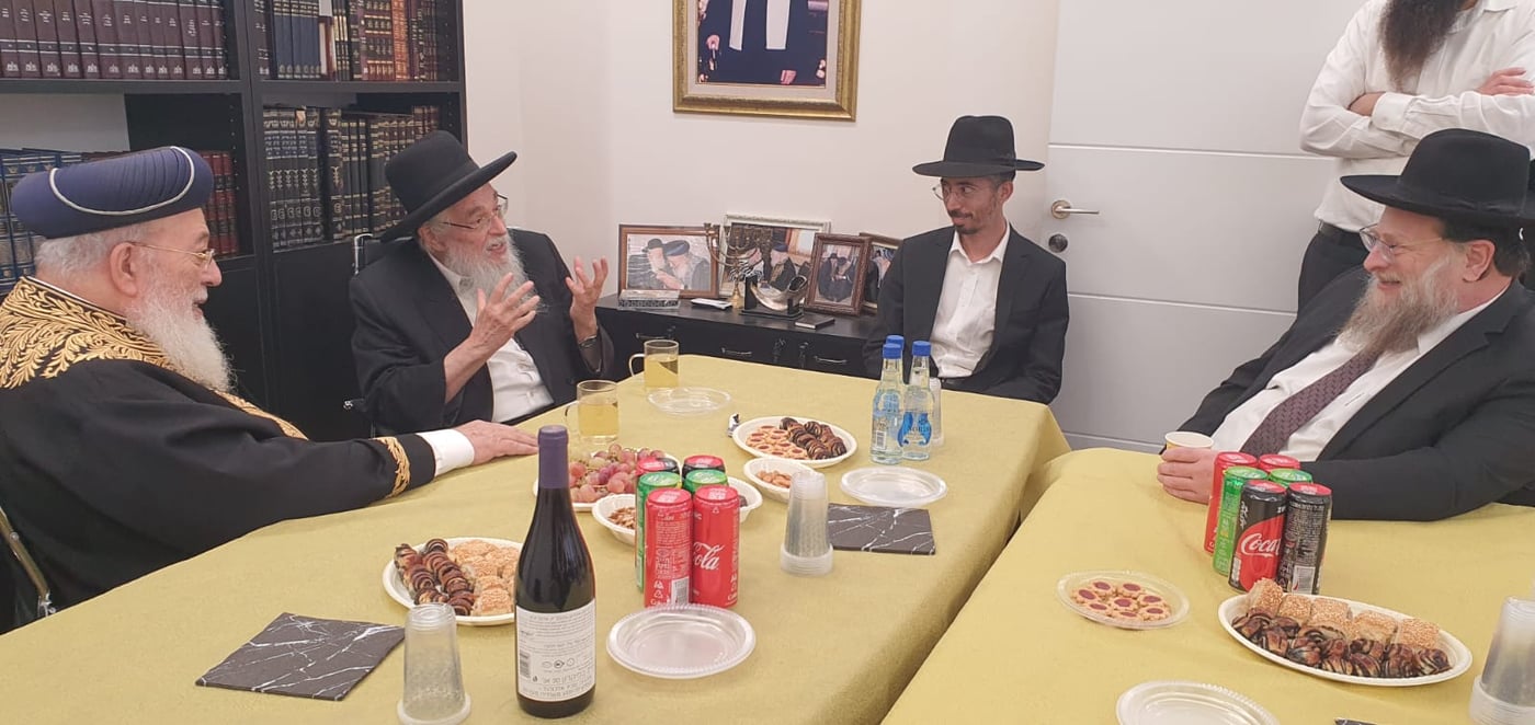 פתיחת בית הדין לממונות ע"י הראשל"צ הגרש"מ עמאר