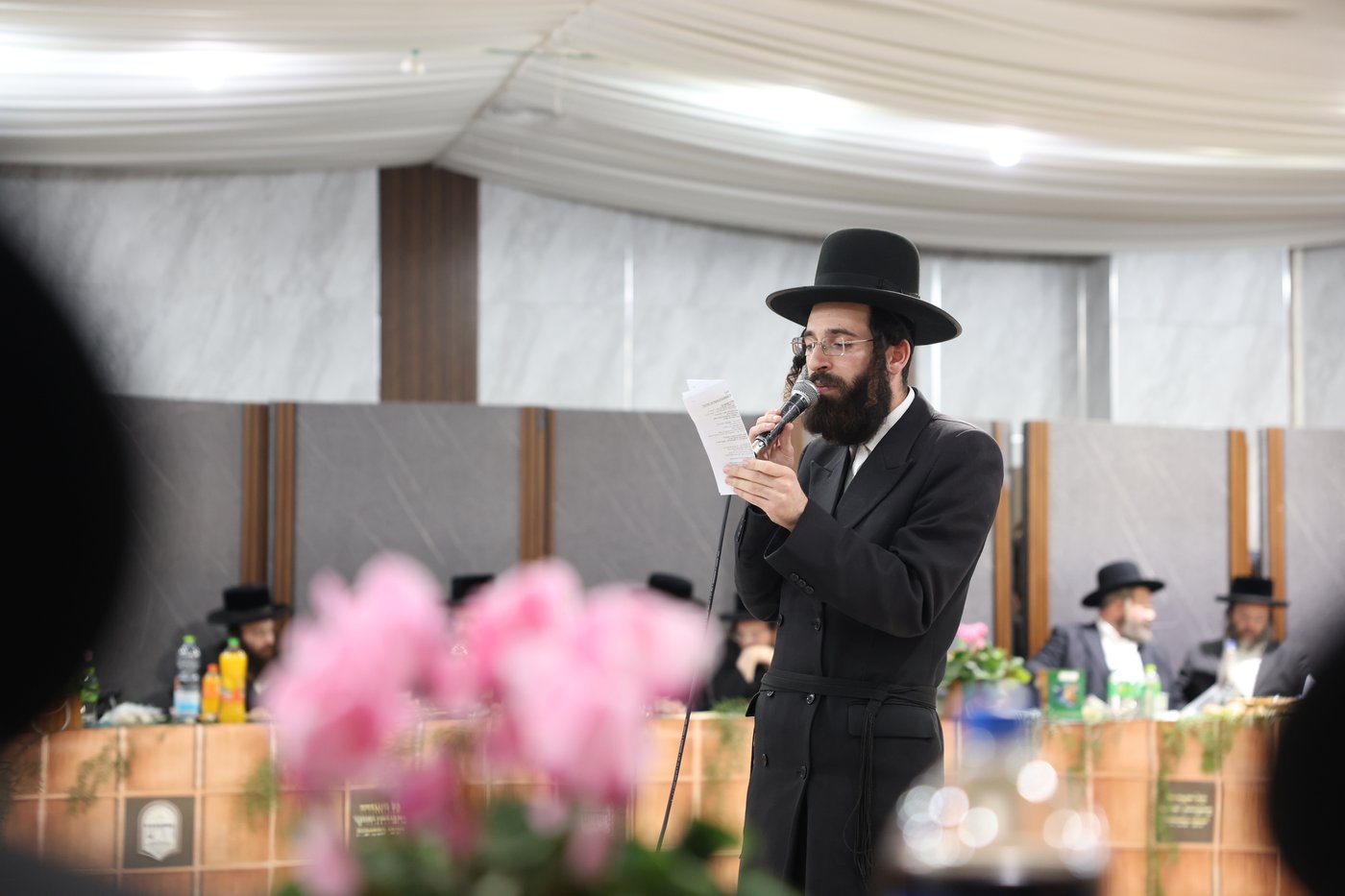 מעמד הסיום אצל הגה"צ רבי חיים צבי מייזליש