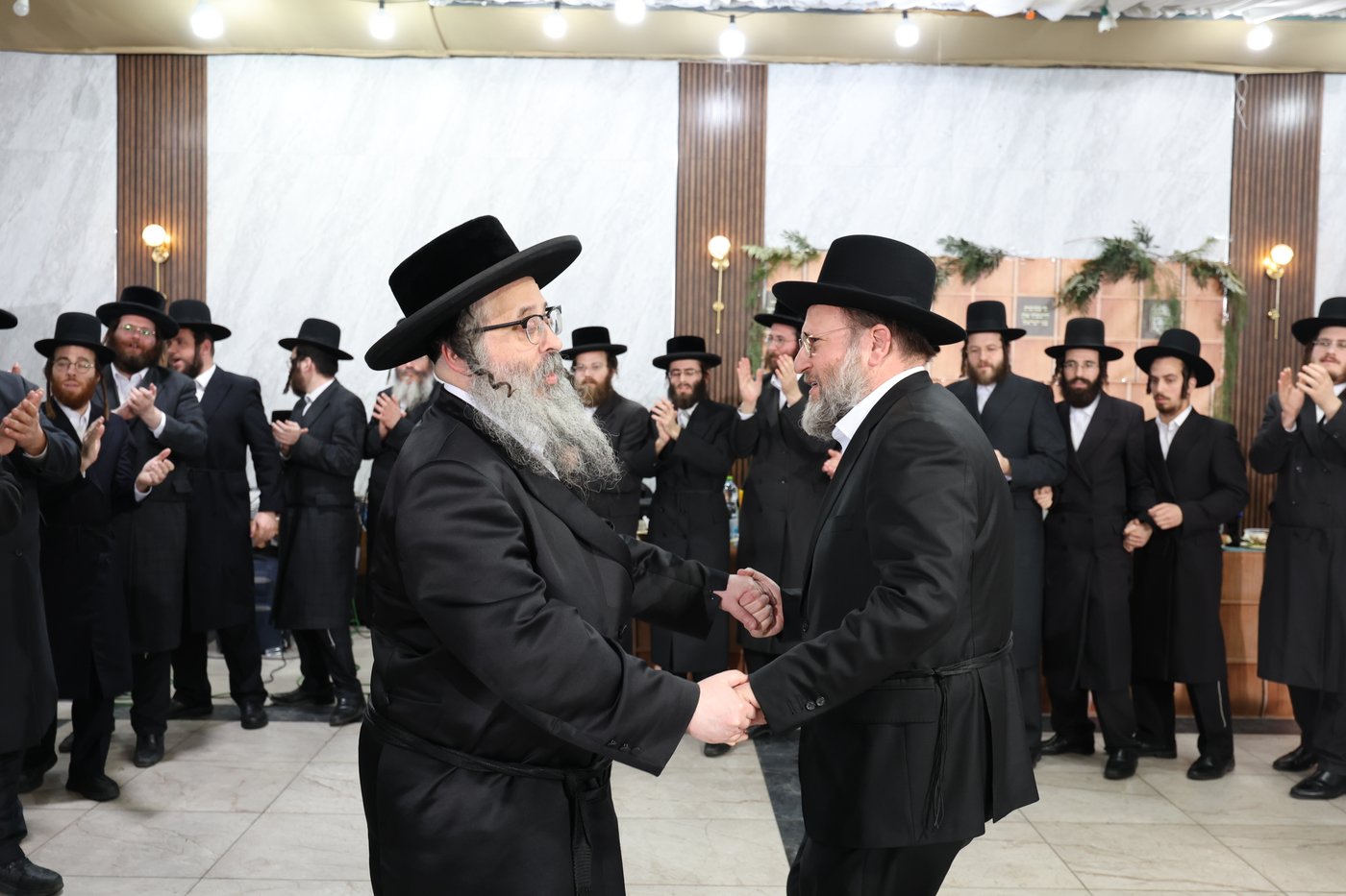 מעמד הסיום אצל הגה"צ רבי חיים צבי מייזליש