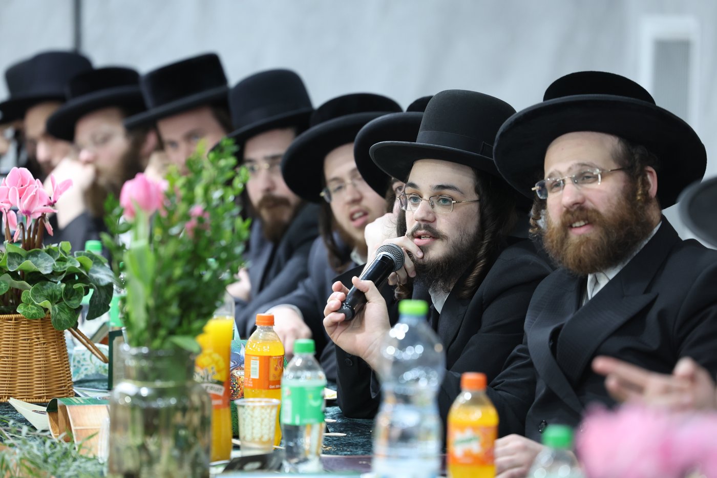 מעמד הסיום אצל הגה"צ רבי חיים צבי מייזליש