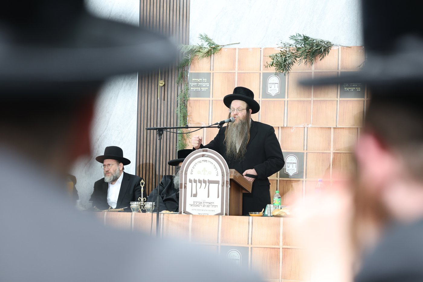 מעמד הסיום אצל הגה"צ רבי חיים צבי מייזליש