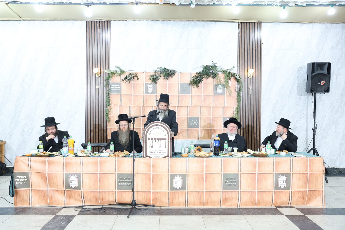 מעמד הסיום אצל הגה"צ רבי חיים צבי מייזליש