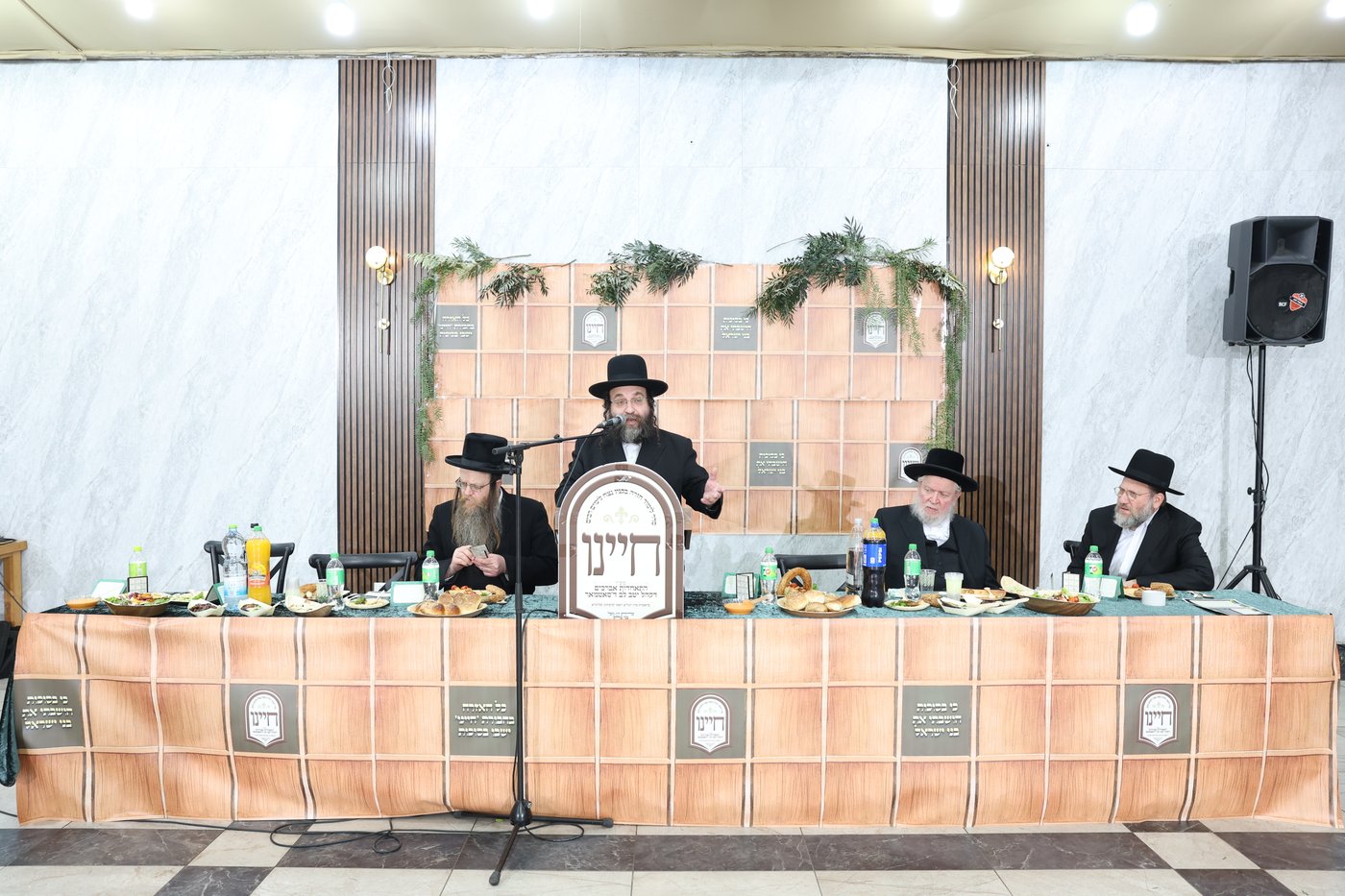 מעמד הסיום אצל הגה"צ רבי חיים צבי מייזליש