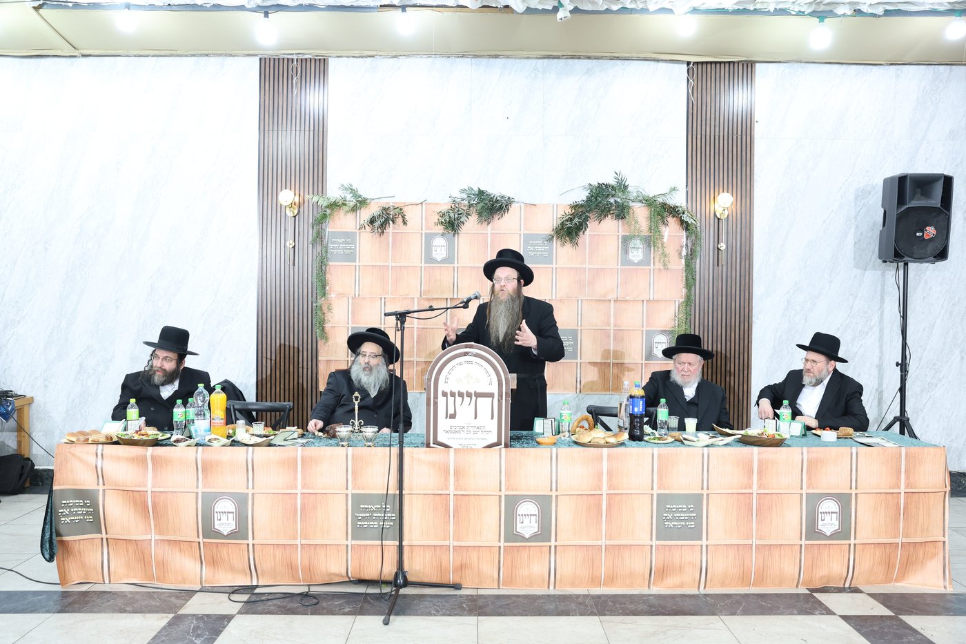 מעמד הסיום אצל הגה"צ רבי חיים צבי מייזליש