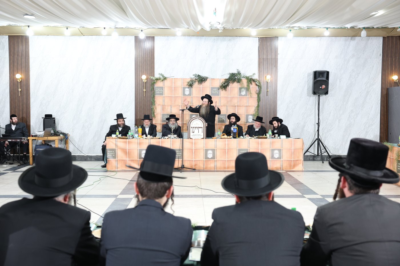 מעמד הסיום אצל הגה"צ רבי חיים צבי מייזליש