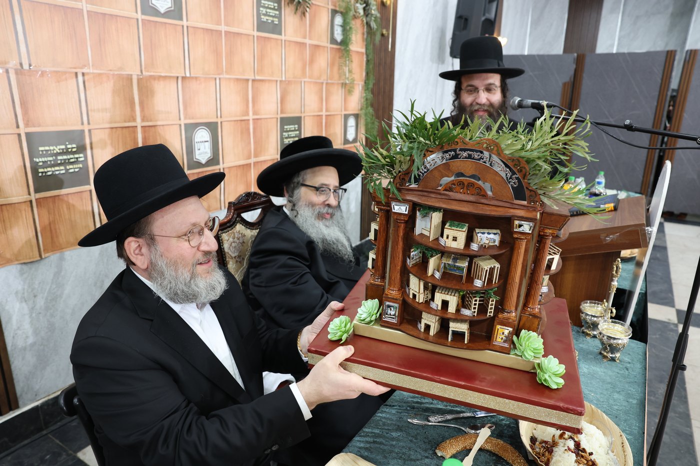 מעמד הסיום אצל הגה"צ רבי חיים צבי מייזליש